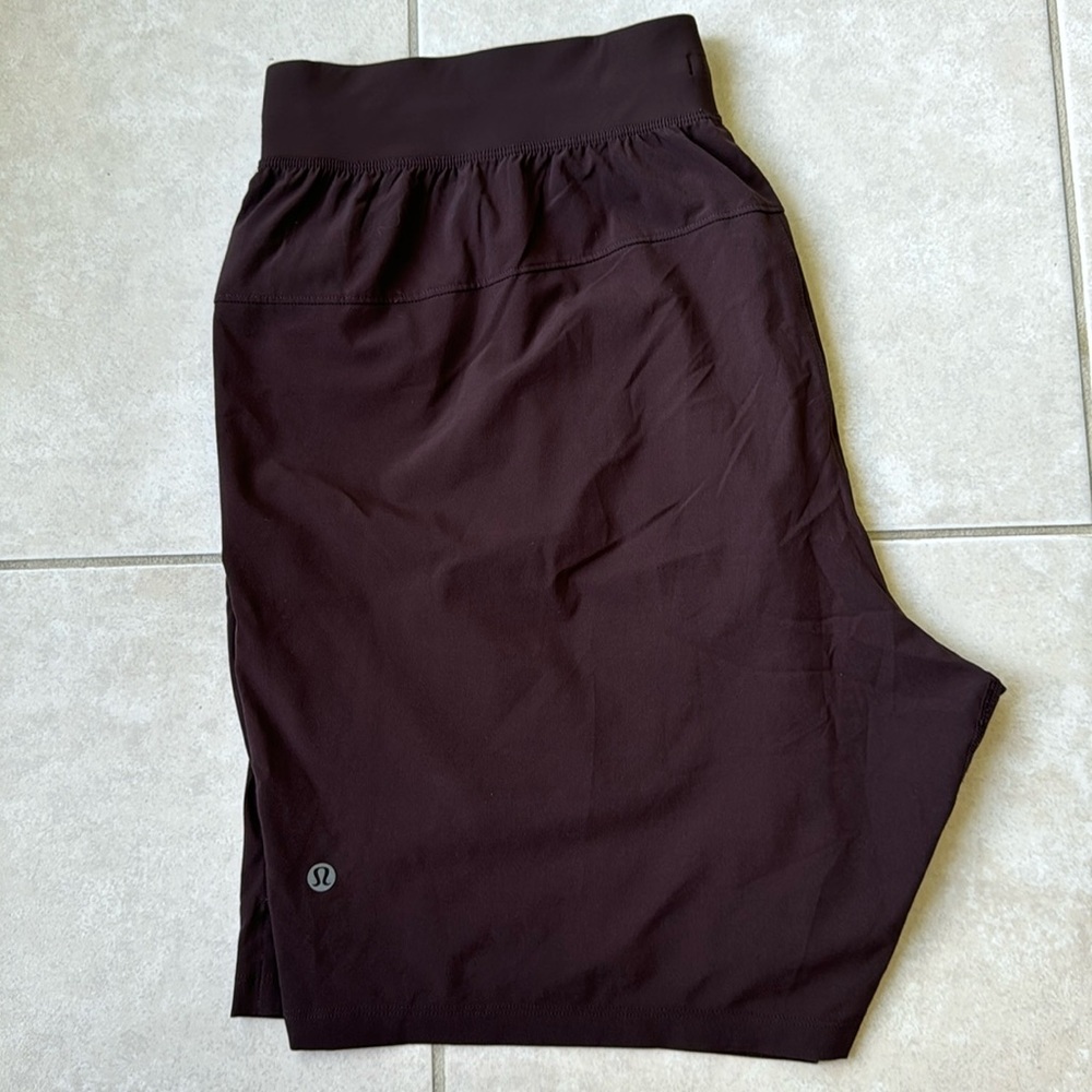 Men’s Lululemon T.H.E Shorts 7” Linerless - Rare Espresso Brown - Size: XL